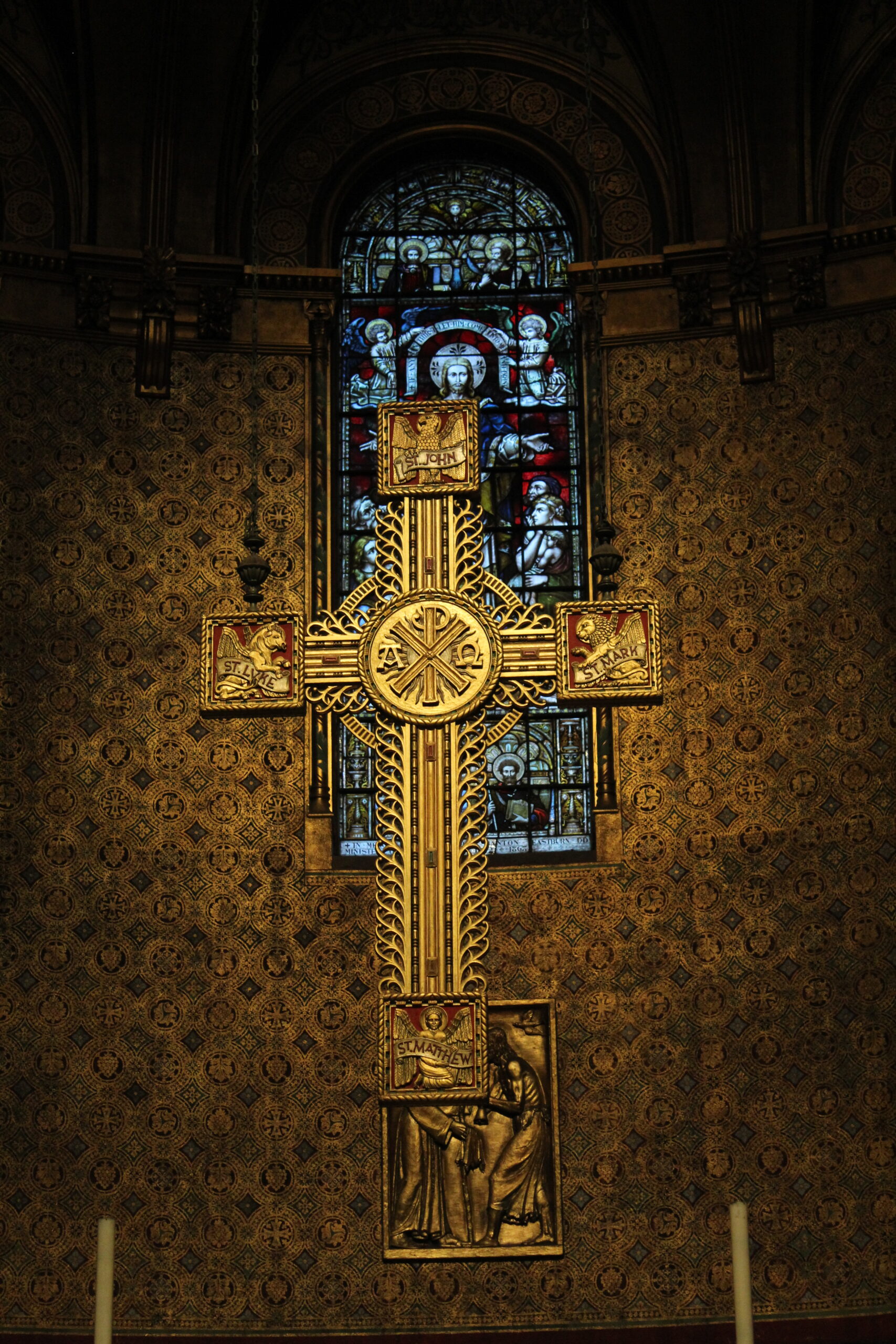Gold cross
